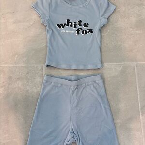 White Fox Boutique Blue Set